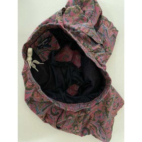 Ralph Lauren shorts swim trunks Polo Sport Pink Jungle Print Small Rare - Picture 8 of 10